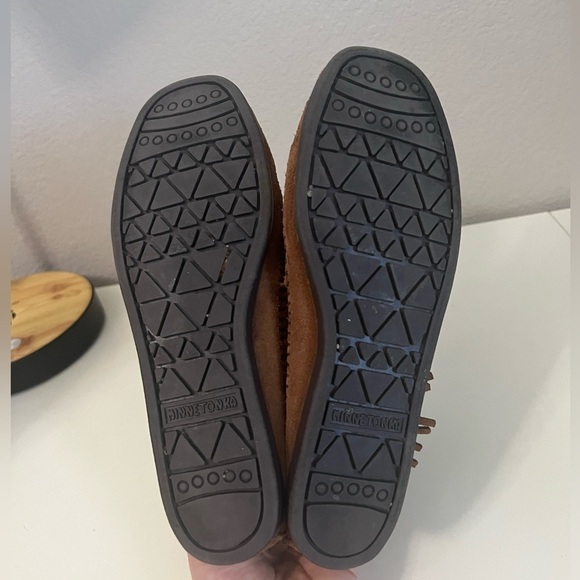 Minnetonka | Women’s‎ Hi Top Back Zip Boots Brown Suede Sz 6.5 - Picture 5 of 5